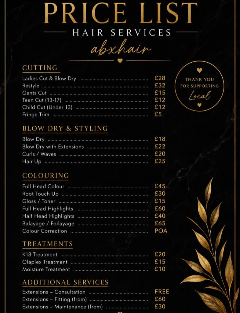 abxhair price list